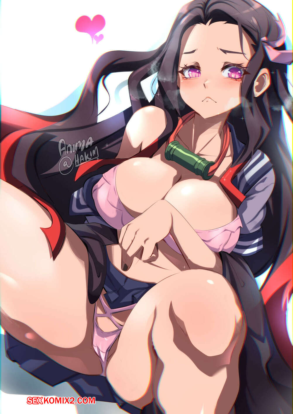Demon slayer: nezuko deep cowgirl (hentai) .