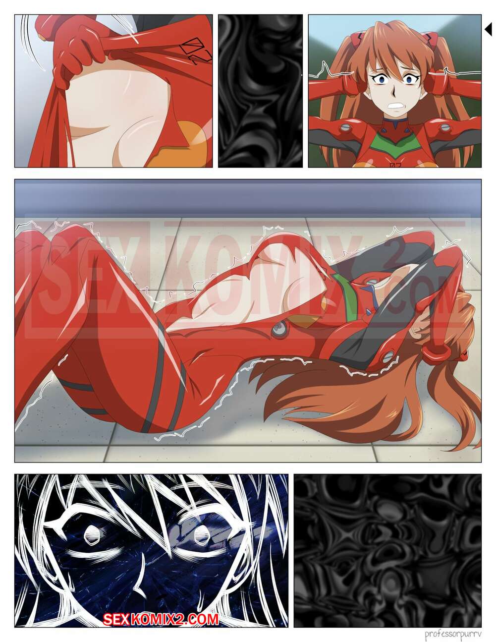 Neon genesis evangelion porn comic
